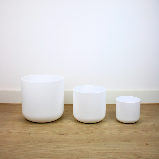 White Ceramic Pot