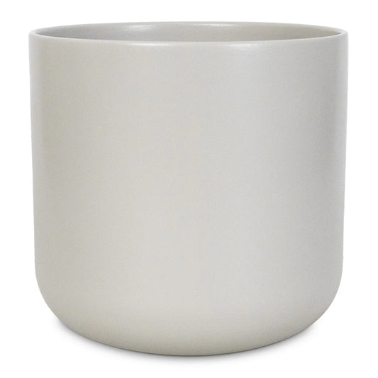 Light Grey Ceramic Pot